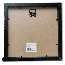 Strand Collection - Rib BLACK MDF Frame - Frame Size 230 x 230mm - Mount Ope 120 x 120mm- Glass - BOX OF 18