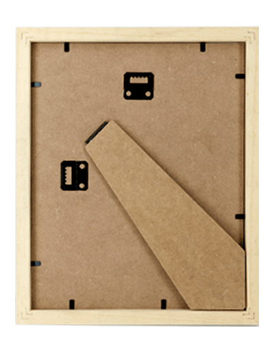 12 x 10 MDF back + 2MH + Standback (shortleg) - Pack of 6