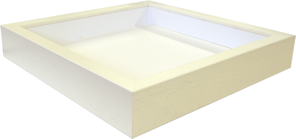 Square wooden box frame deals