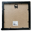 Strand Collection - Rib BLACK MDF Frame - Frame Size 200 x 200mm - Mount Ope 100 x 100mm - Box of 24