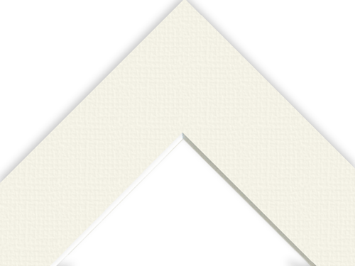 Polar White - White Core Single Mounts - Frame Size 200 x 200mm - Image Size 5 x 5in - Opening 120 x 120mm - Pack of 6