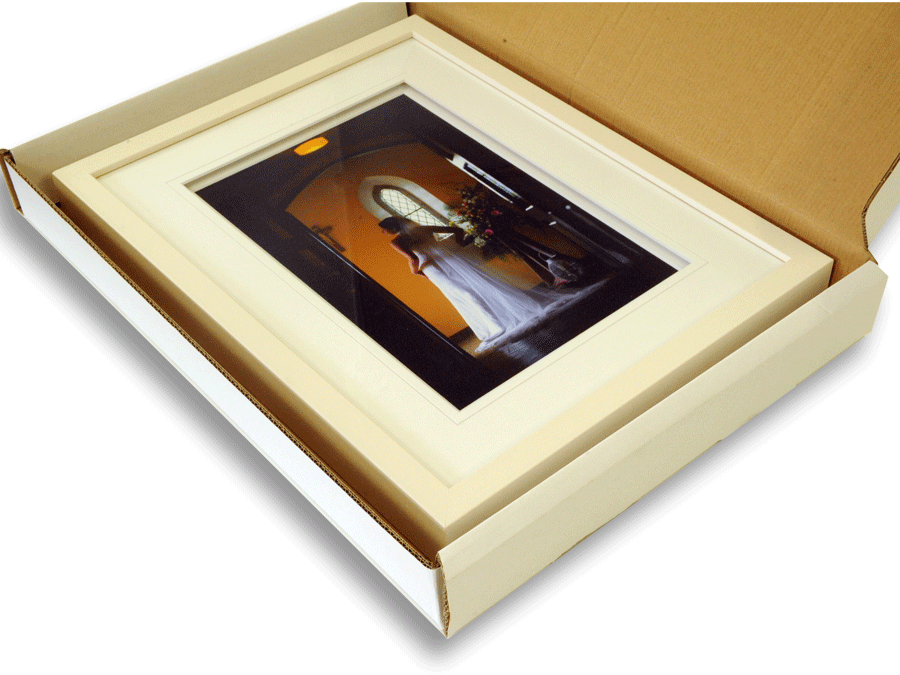 Shipping Box to fit 2044 Wood Frame Size - 16 x 12in - Interior Box Dimensions ~ 456 x 355 x 50mm - Pack of 24 Boxes