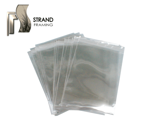 Plastic Presentation Bag For Greeting Card Size 150 x 150mm - (Pack of 50)