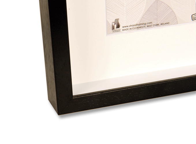 2032 Shallow Rib Frame Size - 229 x 229mm - Black - Pack of 6 frames ...